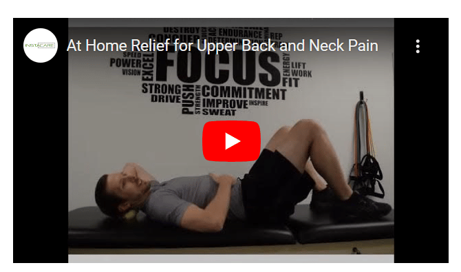 Relief for Upper Back and Neck Pain